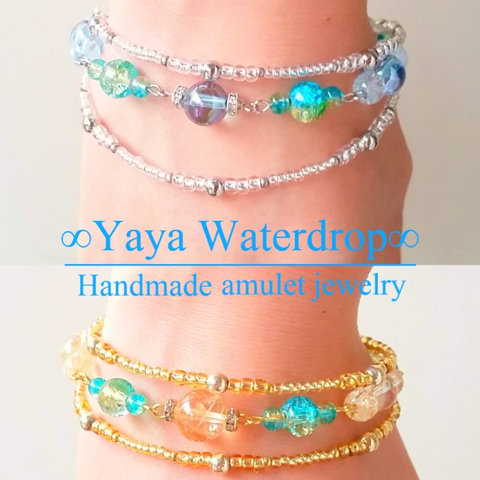 Yaya Waterdrop Handmade amulet jewelry アイコン〔お守り装身具〕